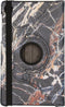 imoshion Tablet Hoes - Geschikt voor Samsung Galaxy Tab A7 Lite - 360° Draaibare Design Bookcase - Black Marble