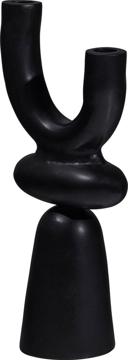 BePureHome Fund Ornament - Aluminium - Zwart - 33x15x10