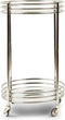 Riviera Maison Keukentrolley - Drankbar - L'Hotel Bar Trolley - Zilver