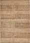KAMBERLI - Laagpolig vloerkleed - Beige - 160 x 230 cm - Jute