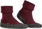 FALKE Cosyshoe - Huissokken - Merinowol met noppen - Rood 8596