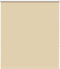 vidaXL - Rolgordijn - verduisterend - 125x150 - cm - stofbreedte - 121,6 - cm - beige
