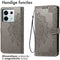 imoshion Hoesje Geschikt voor Xiaomi Redmi Note 13 Pro (5G) / Poco X6 Hoesje Met Pasjeshouder - imoshion Mandala Bookcase - Grijs