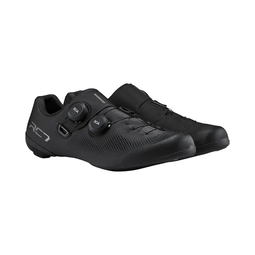 Shimano RC703 - Wielrenschoenen - Holle carbon zool met ventilatie - Zwart heren 44