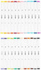 Tekenstift Kleuren, 24st.