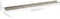 vidaXL - Wandschappen - 4 st - 100x9x3 cm - betongrijs