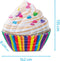 Intex Luchtbed Cupcake 142x135 cm