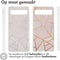 imoshion Hoesje Geschikt voor Google Pixel 6a Hoesje Siliconen - imoshion Design hoesje - Meerkleurig / Pink Graphic
