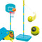 Mookie 3in1 First Multiplay Swingball - Tennis Voetbal Basketbal Set - Blauw