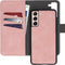 iMoshion Hoesje Geschikt voor Samsung Galaxy S21 Hoesje Met Pasjeshouder - iMoshion Uitneembare 2-in-1 Luxe Bookcase - Roze