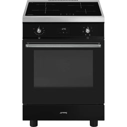 SMEG C6IMBLT2 - Vrijstaand fornuis - Inductie/elektro - 4 kookzones - Zwart