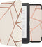 imoshion E-reader Hoesje - Geschikt voor Kobo Clara HD - Design Sleepcover Bookcase - White Graphic