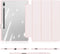 Dux Ducis - Tablet hoes geschikt voor Samsung Galaxy Tab S8 Plus - Toby Series - Tri-Fold Book Case - Roze