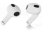 Savio TWS-01 PRO - Draadloze In-ear Oordopjes - Bluetooth 5.4 - Wit