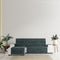 Hoes voor chaise longue met korte armleuning links Eysa TURIN Antraciet Antracietgrijs 100 x 110 x 300 cm