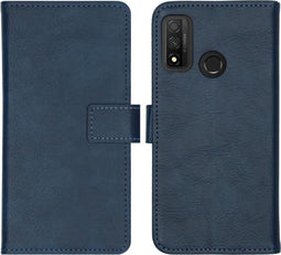iMoshion Hoesje Geschikt voor Huawei P Smart (2020) Hoesje Met Pasjeshouder - iMoshion Luxe Bookcase - Donkerblauw