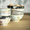 Laura Ashley Heritage Collectables Kommen set van 4 - Schaaltjes - Ø16cm - Cobblestone Pinstripe