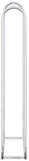 vidaXL - Haardhoutrek - 100x25x150 - cm - gegalvaniseerd - staal