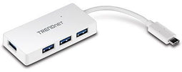 Trendnet TUC-H4E - USB Hub - 4x USB 3.2 Gen1 type-A - Wit