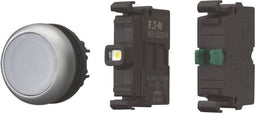 Eaton 110931 M22-DL-W-K10LED-BVP Verlichte druktoets Kunststof frontring 1 stuk(s)