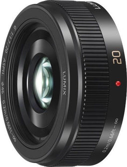 Panasonic Lumix G H-H020AE - Lens - 20mm f/1.7 II ASPH - Zwart