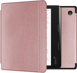 iMoshion Ereader Cover / Hoesje Geschikt voor Tolino Epos 3 / Kobo Sage - iMoshion Slim Hard Case Bookcase - Rosé goud