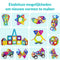 MAGNETIC BLOCKS TOYS 108 BLOCKS