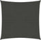 vidaXL - Zonnezeil - 160 - g/m² - 4,5x4,5 - m - HDPE - antracietkleurig