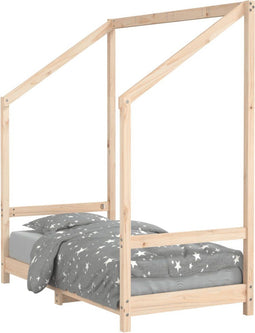 vidaXL - Kinderbedframe - 70x140 - cm - massief - grenenhout