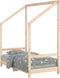vidaXL - Kinderbedframe - 70x140 - cm - massief - grenenhout