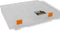 Perel assortimentsdoos - 21 compartimenten - stapelbaar - 324 x 247 x 51 mm - geel