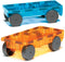 Magna-Tiles | Cars Blauw & Oranje 2 Stuks Set