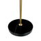 MOONLIGHT - LED tafellamp - oplaadbaar - zwart messing marmer