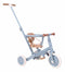 Little Dutch 4 in 1 Driewieler - Duwstang - Verstelbaar - Safari Dreams Blue