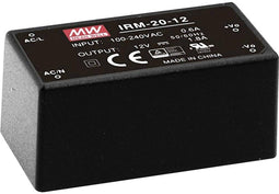 Mean Well IRM-20-12 - AC/DC-printnetvoeding 12 V/DC 1.8 A 21.6 W - gesloten constructie
