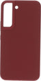 Mobiparts Samsung Galaxy S22 - Silicone Cover - Soft-touch - Plum Red