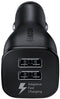 Samsung EP-LN920CB - Fast Charging USB-C Autolader - Dual-USB - Zwart