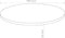 vidaXL - Tafelblad - rond - MDF - 700x18 - mm