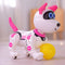 Gear2Play Robo Luna - Interactieve robothond - LED ogen - Dansen en stunts uitvoeren - Wit/roze