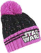 Star Wars - Pompon Zwart & Roze Wintermuts