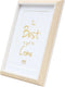 Deknudt Frames fotolijst S46WG3 P1 - lichte houtkleur/wit - 13x18 cm