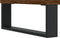 vidaXL - Tv-meubel - 102x36x50 - cm - bewerkt - hout - bruin - eikenkleur
