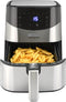 Bourgini Health Fryer Plus 4.0L - Heteluchtfriteuse - Digitaal display met touch control - RVS