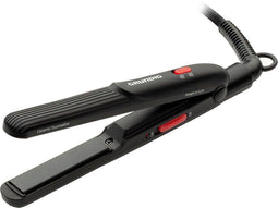 GRUNDIG HS 2030 - Mini Stijltang - Keramische Toermalijn Coating - Zwart/Rood