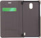 Nokia 2 (2017) - Slim Flip Case - Kunstleer - zwart