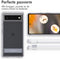 iMoshion Hoesje Geschikt voor Google Pixel 6a Hoesje - iMoshion Stand Backcover - Transparant