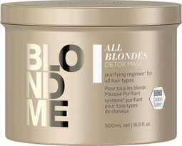 Haarmasker Schwarzkopf Blondme Detox Keratine