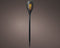 Solar tuinfakkel zwart met vlameffect 49 cm - Solarlampen - Fakkels - Tuinverlichting
