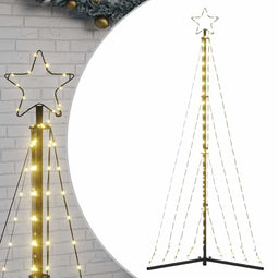 vidaXL - LED-kerstboom - 339 - LEDs - warm - wit - 182 - cm
