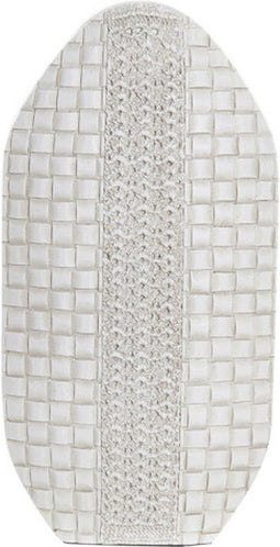 Vaas DKD Home Decor 18 x 8 x 36 cm Wit Hars Modern